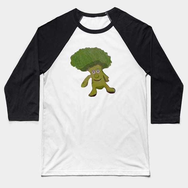 Brócoli Baseball T-Shirt by uchix